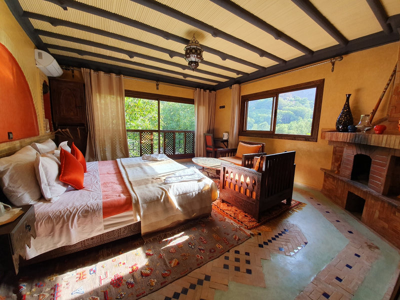 Toubkal Suite at Riad Jnane Imlil